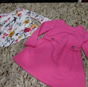 2T Bundle (dress and shirt)